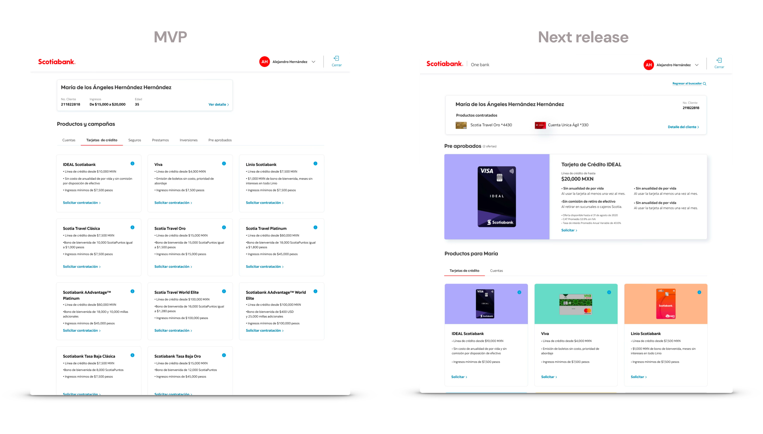 OneBank MVP and Release 2